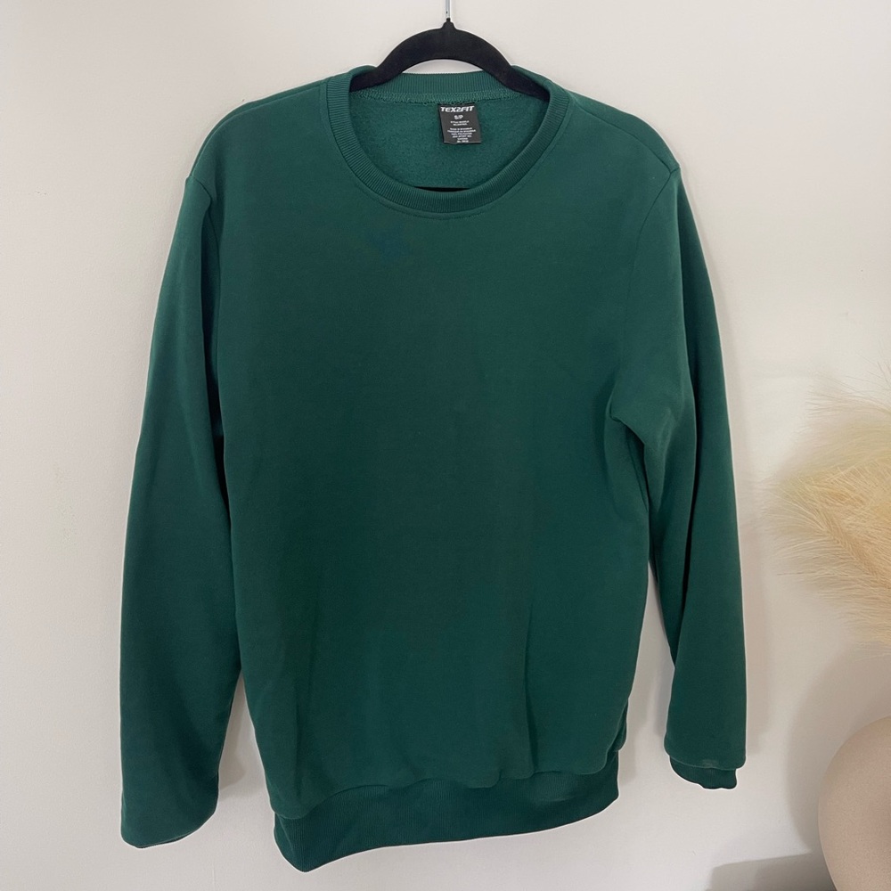 Deep Green Crewneck Sweater